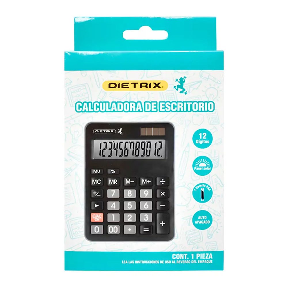 Calculadora de escritorio DIETRIX de 12