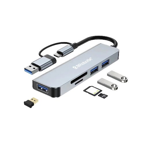 Docking Hub BRobotix 6005453 5 En 1 USB