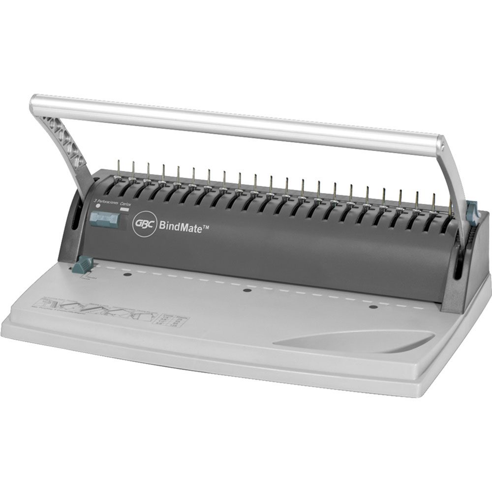 Engargoladora Bindmate GBC utiliza arill