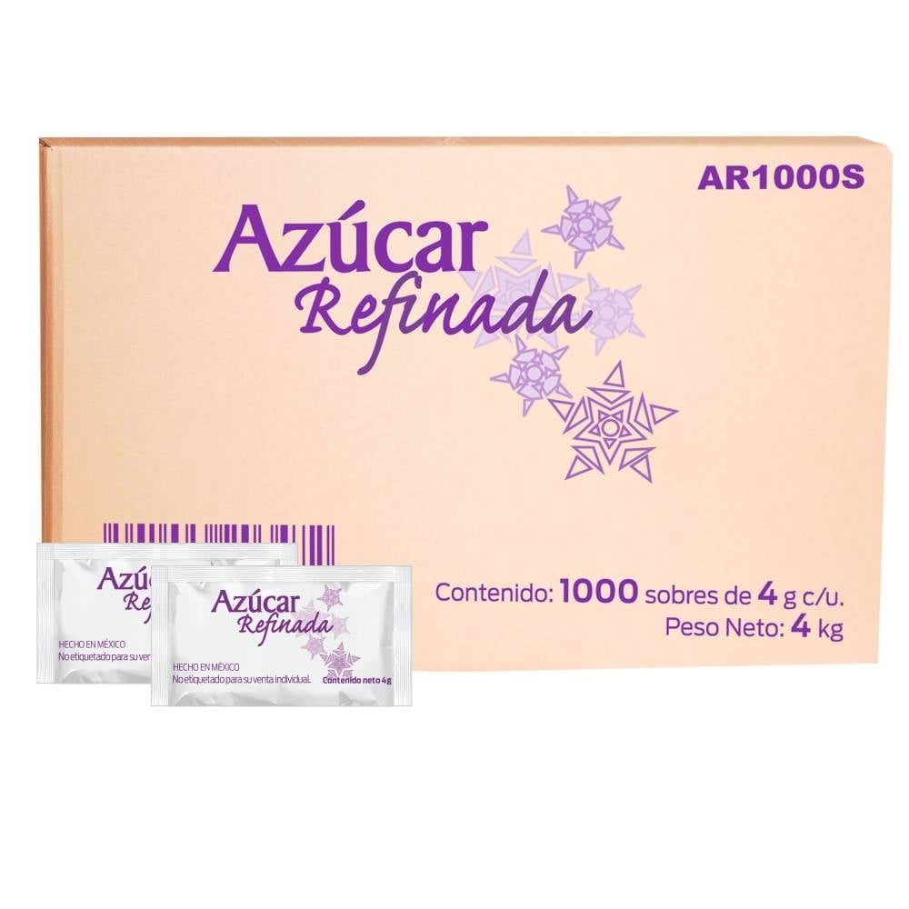 AZUCAR REFINADA METCO CAJA CON 1000 SOBR