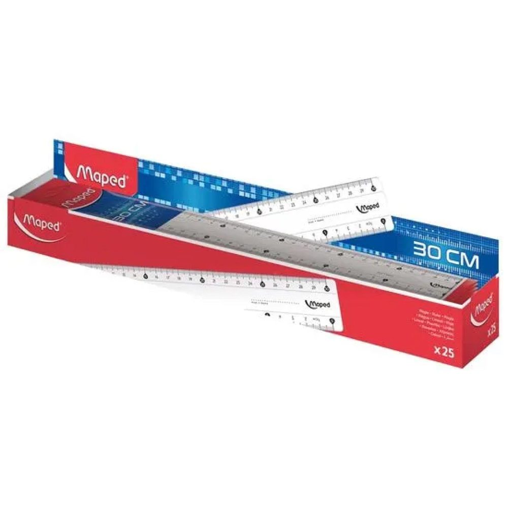Regla básica 30 cm Maped material plásti