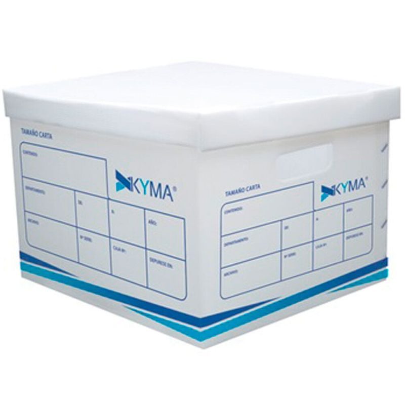 Caja de archivo plástica KYMA para archi