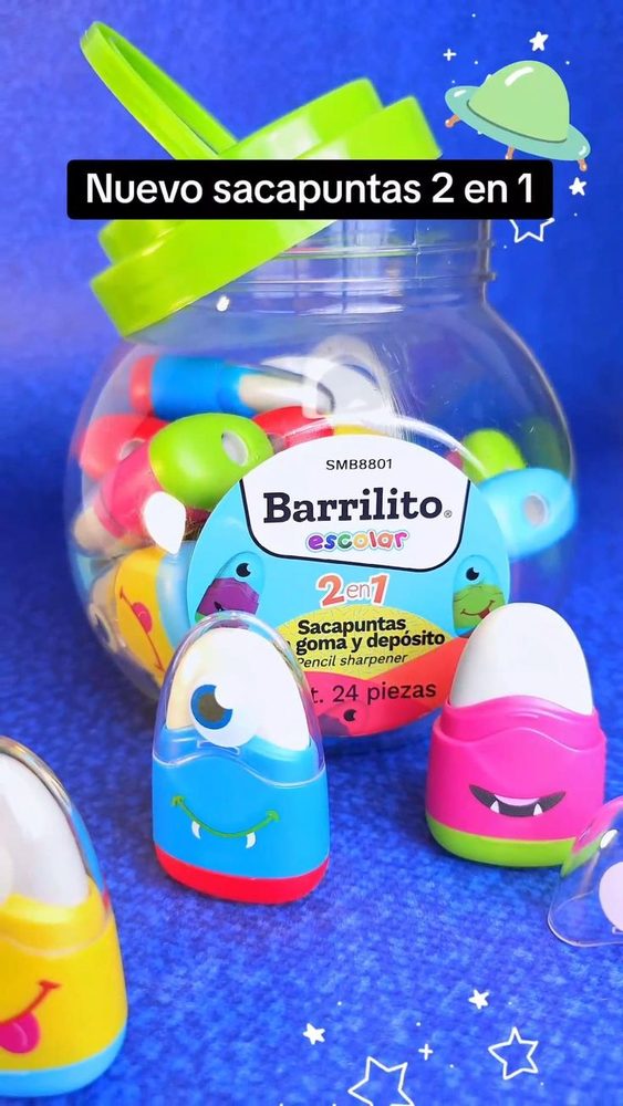 SACAPUNTAS MARCIANO BARRILITO BOTE C/24