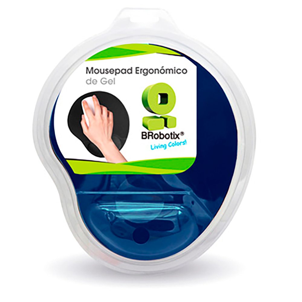 Mousepad BRobotix 500074A Tipo Gel Color