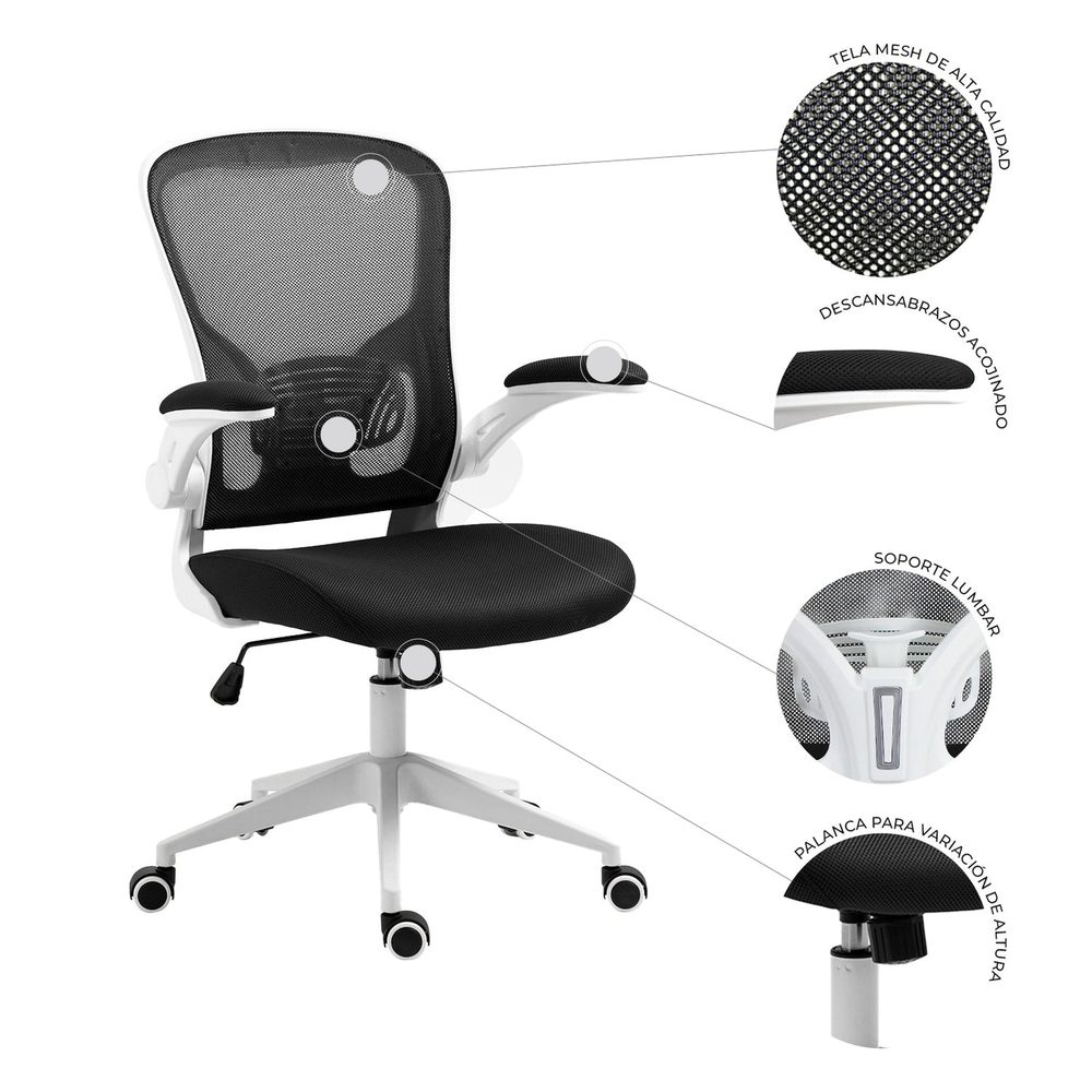 Silla ejecutiva MUNDO IN mod. Vest con m