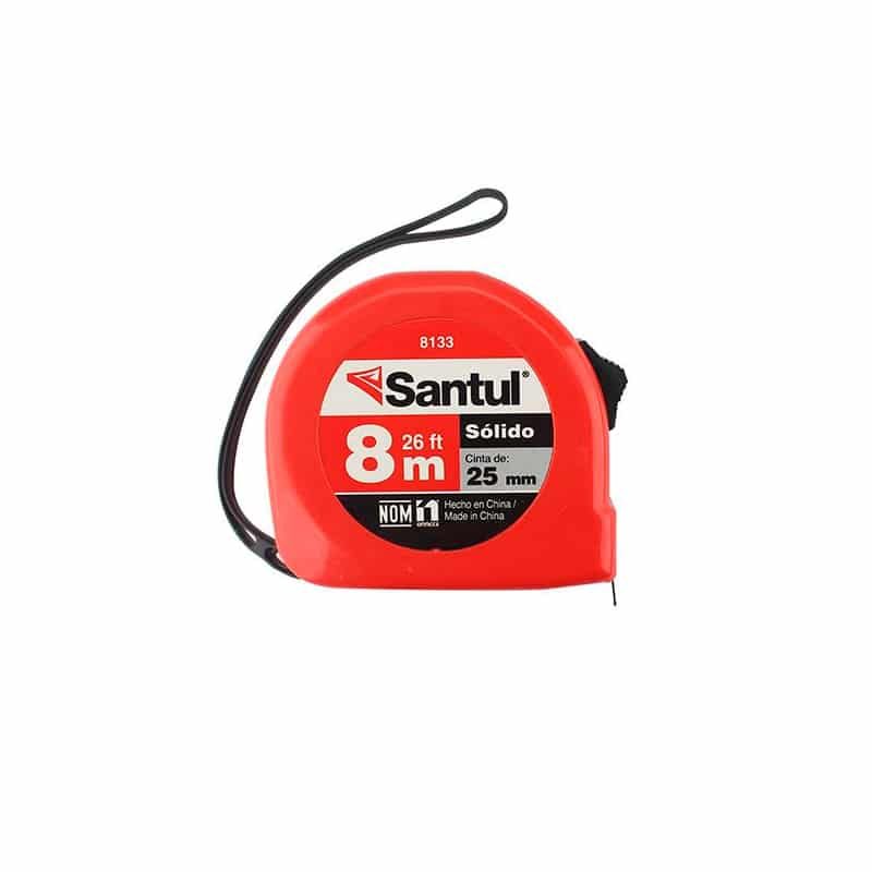 Flexómetro de 8 M santul