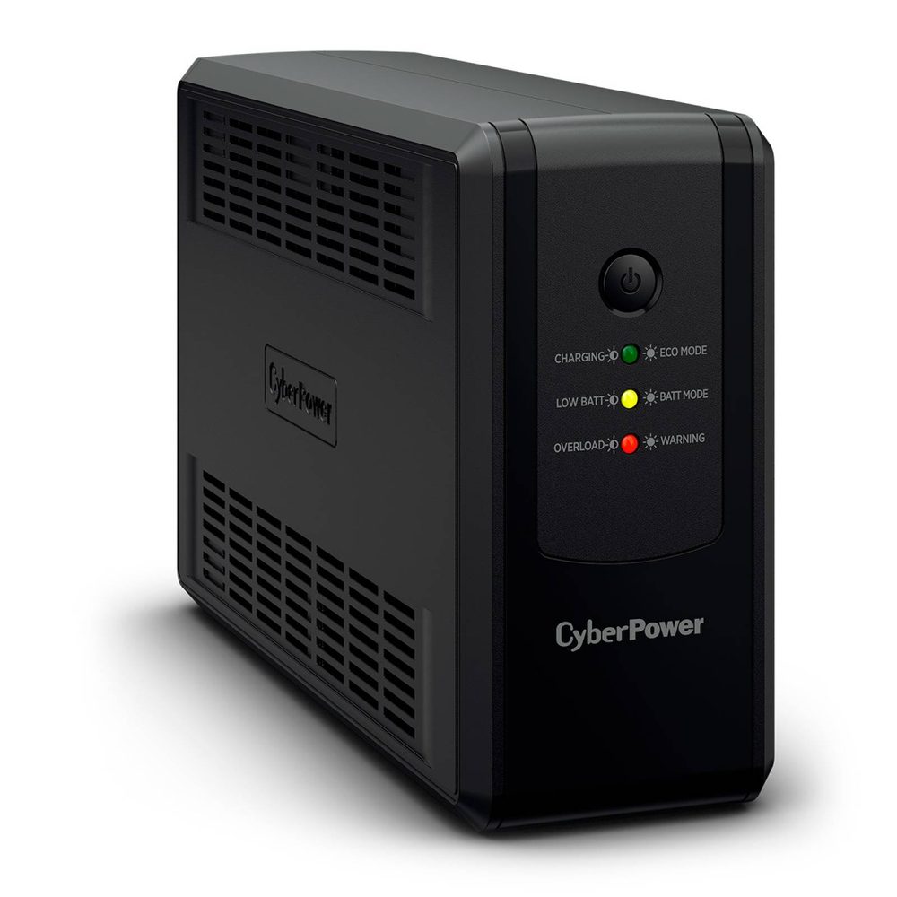 No Break Cyberpower (UT1000GU) 1000VA / 500W, Interactivo, Indicadores LED, 8 Nema 5-15R 4 Respaldo / 4 Supresión y Regulación, Torre, Puerto USB, Green Power, 2 Años en Equipo, 1 Año en Batería.