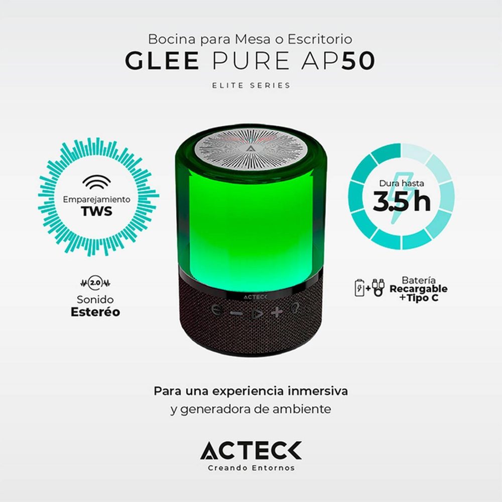 Bocina Inalámbrica Decorativa Glee Pure