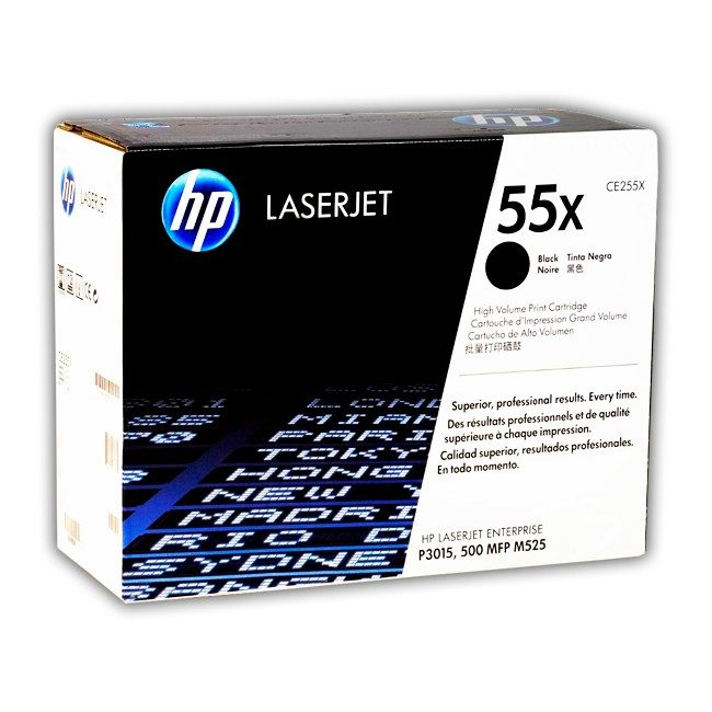 CARTUCHO DE TONER HP CE255X P/P3015 3015d