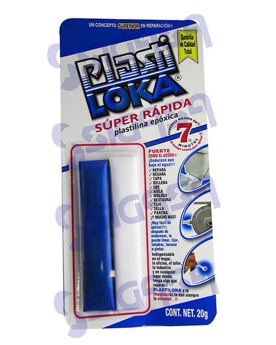 PLASTILOKA súper rápida 20 gramos plasti