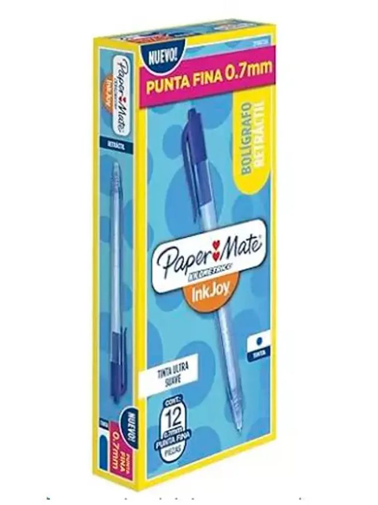 Boligrafo kilometrico RT 100 azul punto