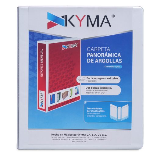 CARPETA PANORAMICA KYMA CARTA BLANCA 1