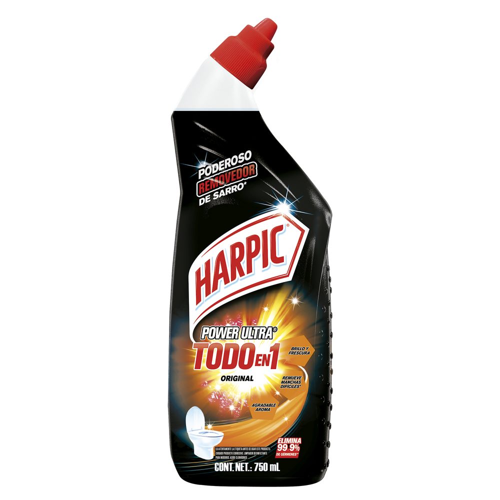 HARPIC POWER ULTRA TODO EN 1 LIMPIADOR Y