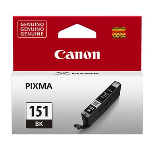 Cartucho Canon para tinta CLI-151 negra.