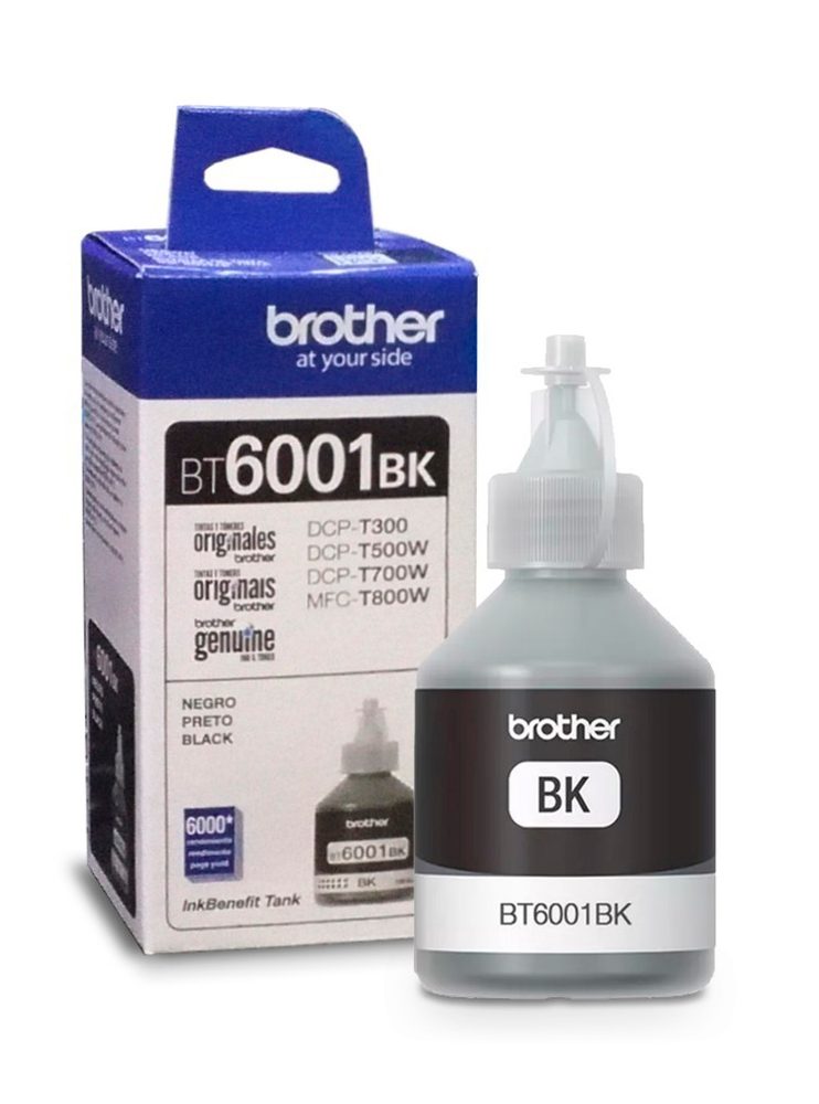 Botella brother tinta color negra BT6001
