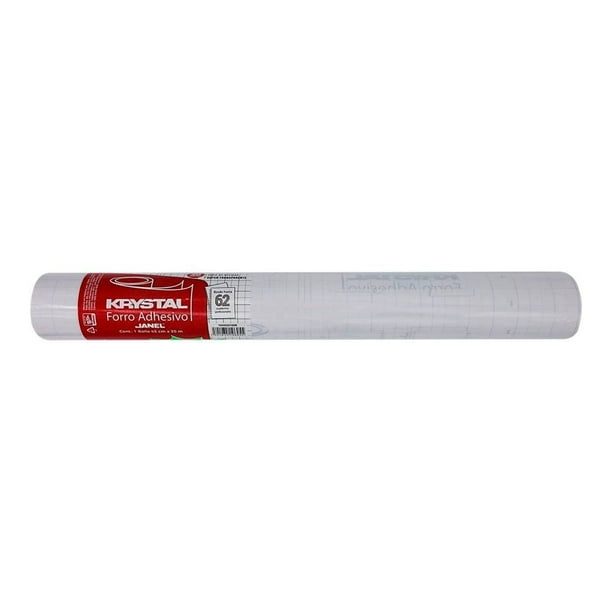 FORRO KRISTAL ADHESIVO JANEL 45 CM X 2M