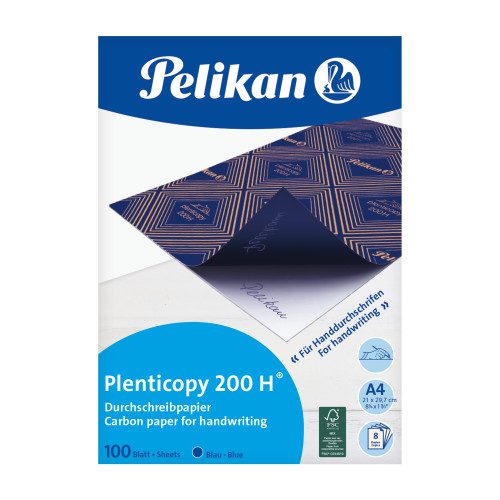 Papel carbón Pelikan Plenticopy 200H tam