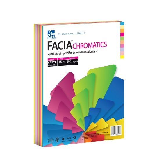 Paquete de hojas de color FaciaChromatic