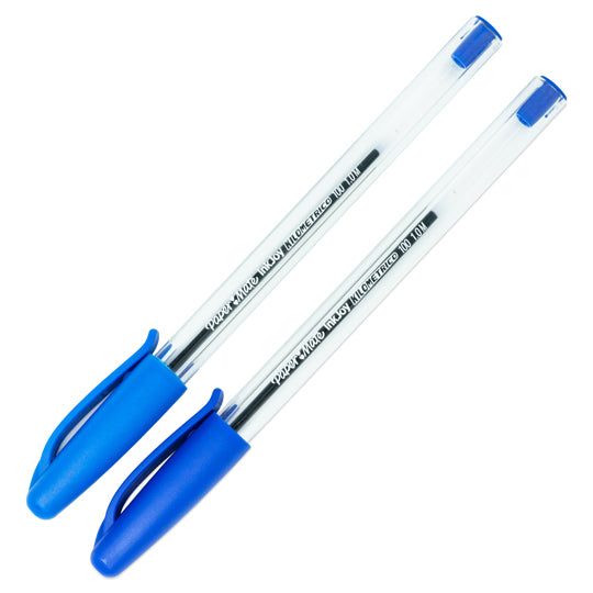 Bolígrafo ST kilométrico azul punto medi