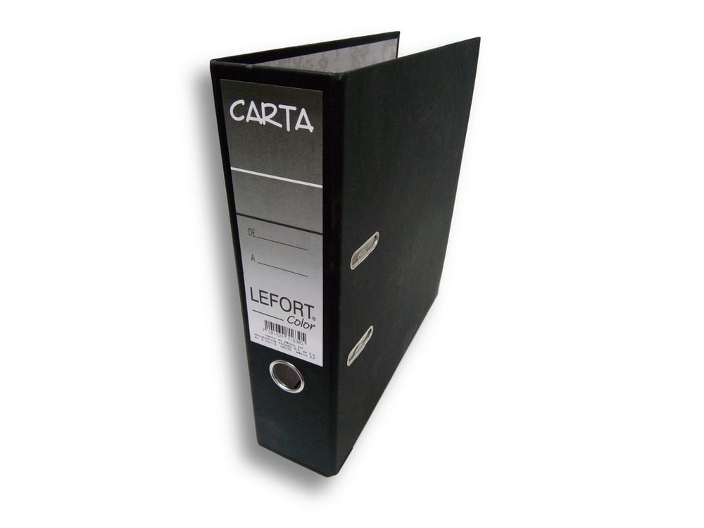 Registrador Lefort carta color negro