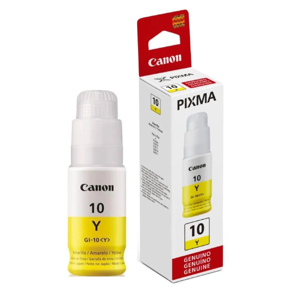 Tinta Canon GI-10 amarilla