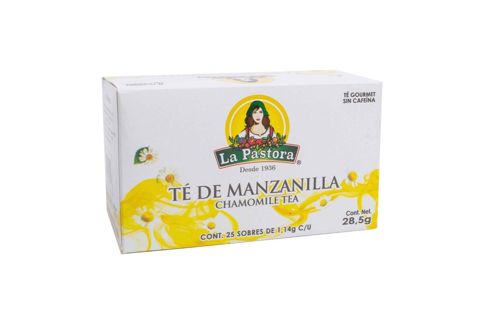 Té de manzanilla LA PASTORA caja con 25
