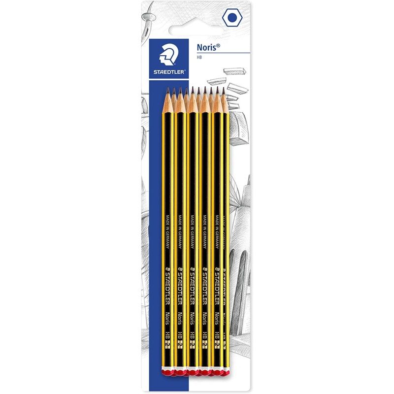 Lápiz de grafito Staedtler hexagonal Nor