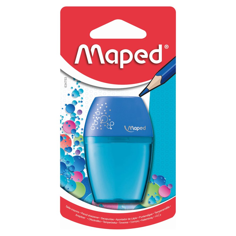 Sacapuntas shaker Maped 1 orificio color