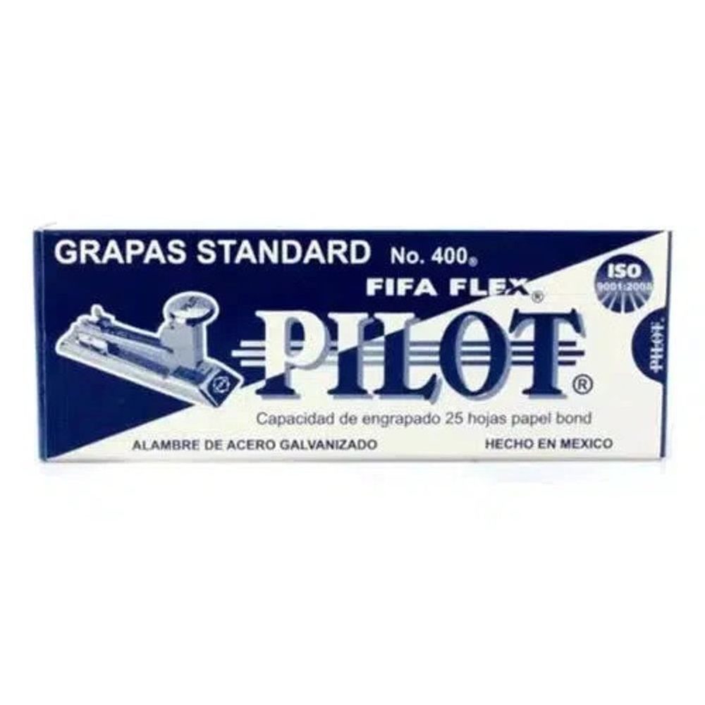 Grapas estándar 26/6 Pilot FIFA Flex No.