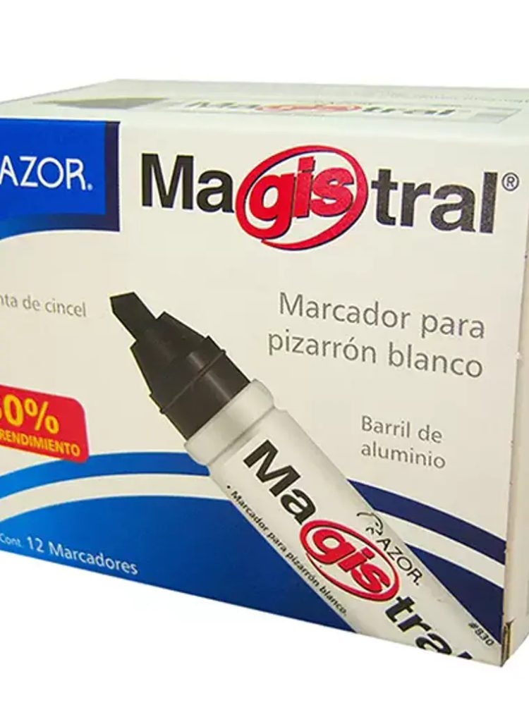 Marcador de aluminio Magistral punta cin