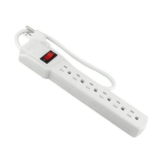 Multicontacto Santul blanco 6 entradas c