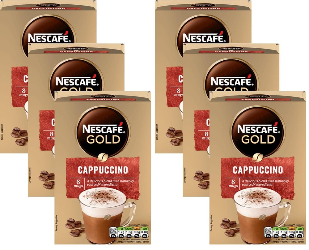 Cafe ORO capuccino 16 GR caja con 6 piez
