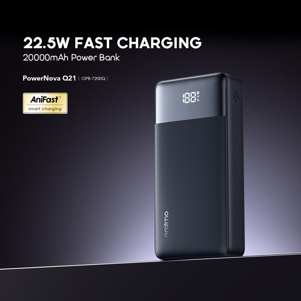 POWER BANK 22.5W, 20000mah