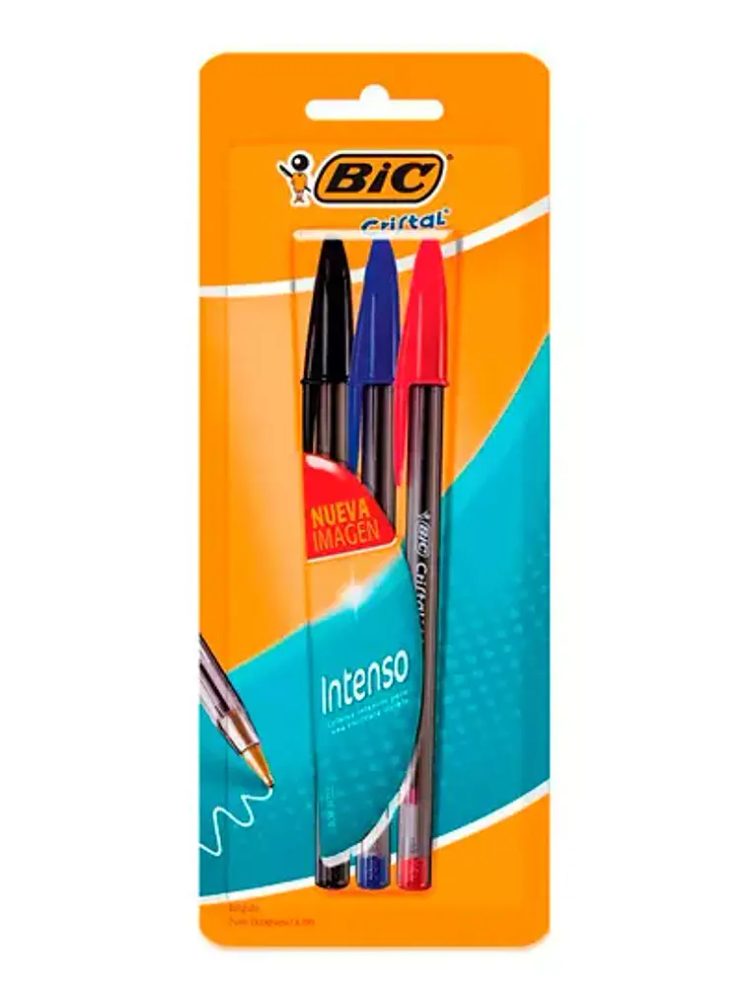 Bolígrafo BIC Cristal surtido punto extr