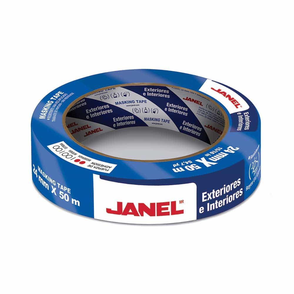 Masking tape 230 azul JANEL 24x50 1piez