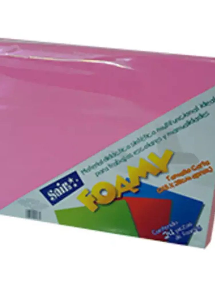 LM-Foamy saira tamaño carta fucsia cla
