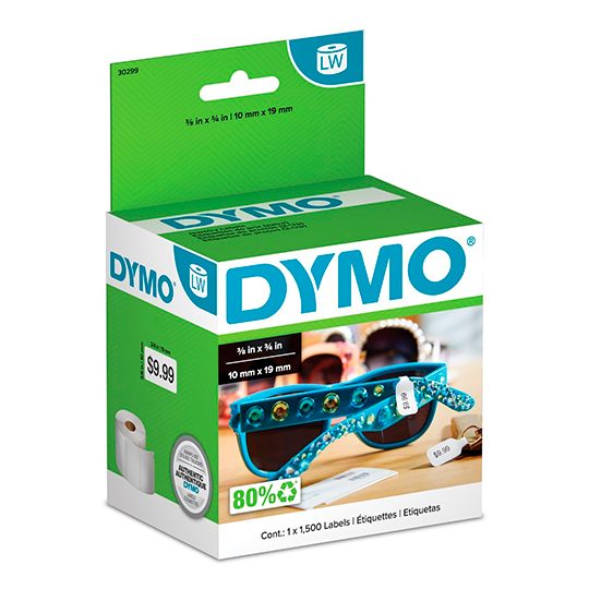 LM-Etiqueta  Dymon negro sobre blanca ro
