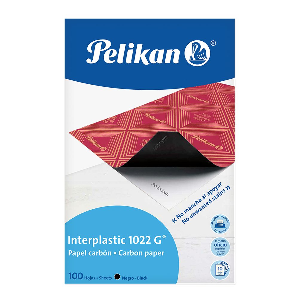 Papel carbón Pelikan Interplastic 1022G