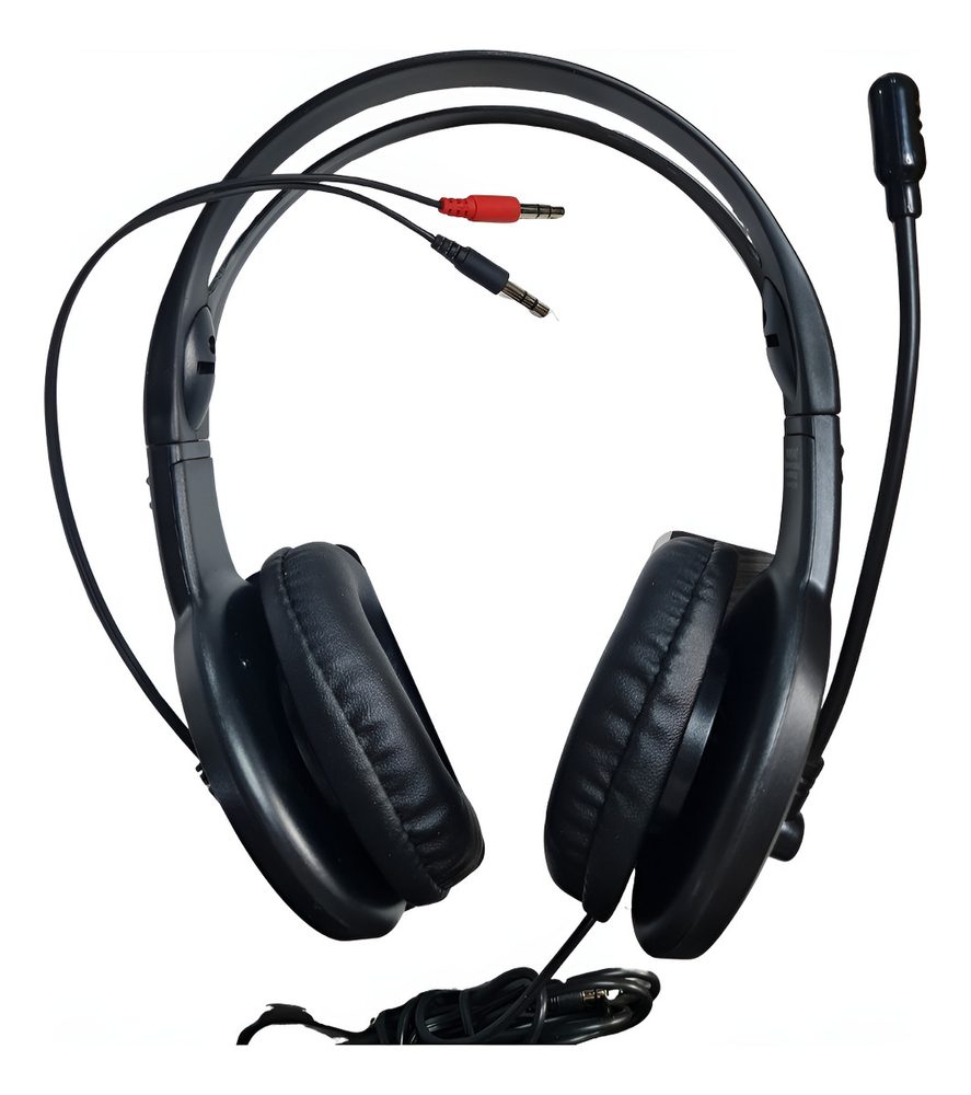 LM-Audífonos Con Micrófono Ajustable,