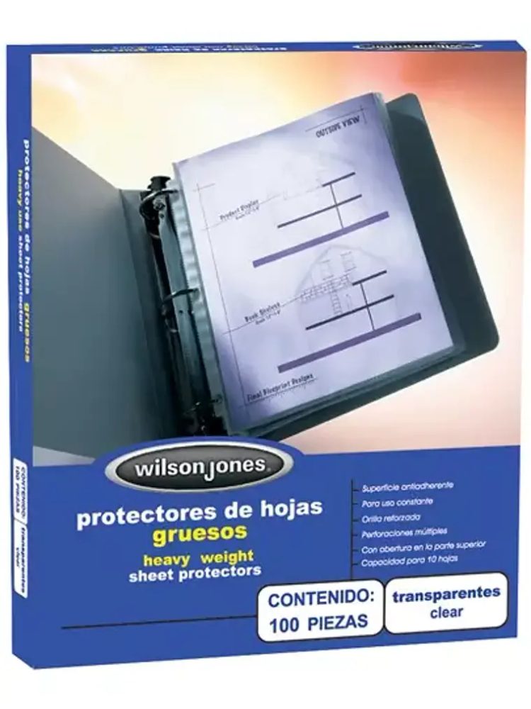 Protector de hojas grueso ACCO antirrefl