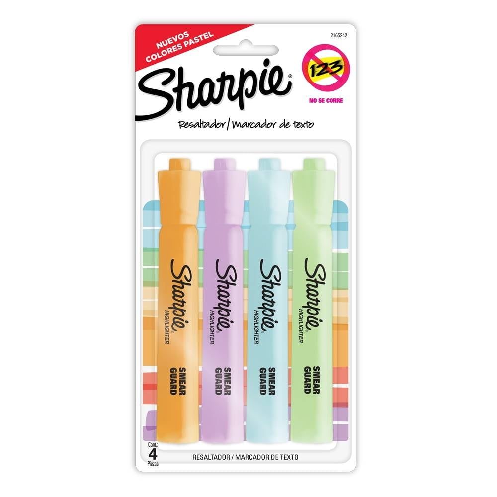 Resaltador Sharpie tank punta cincel 4 c