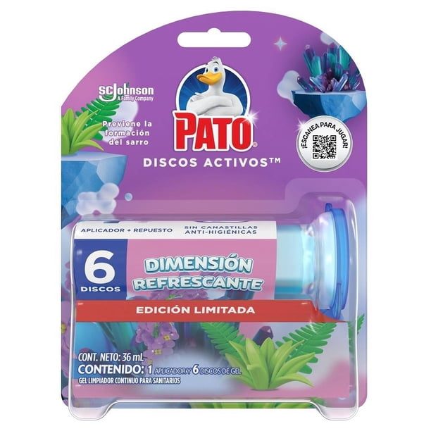 PATO DISCOS ACTIVOS BLISTER 1 DISP MAS 6