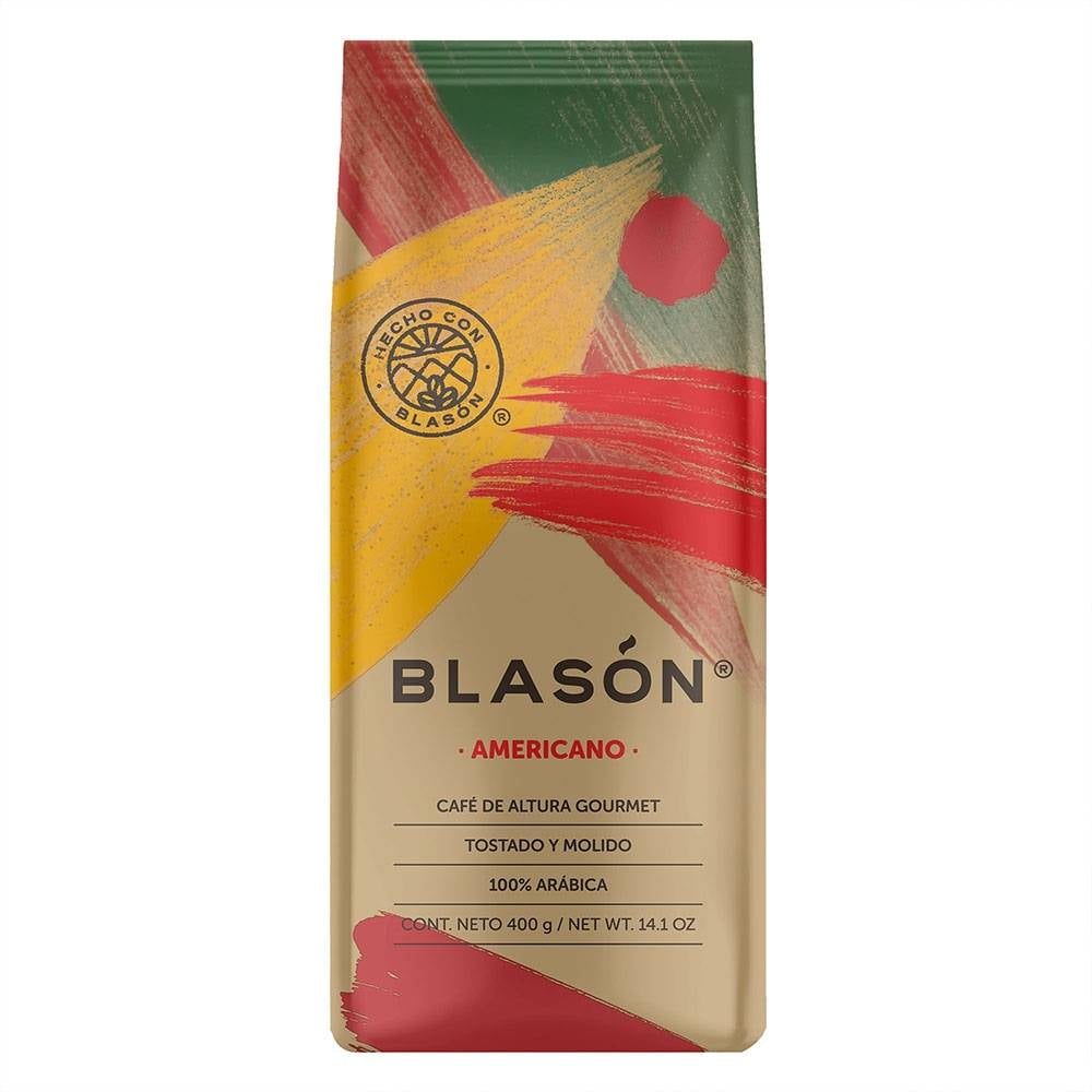 Café molido americano Blasón 400 gr.