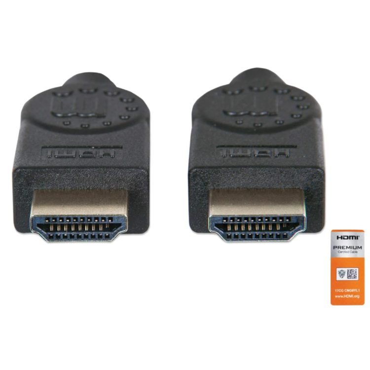 Cable Displayport, Manhattan, 153201, - HDMI M-m 4K 1.8M