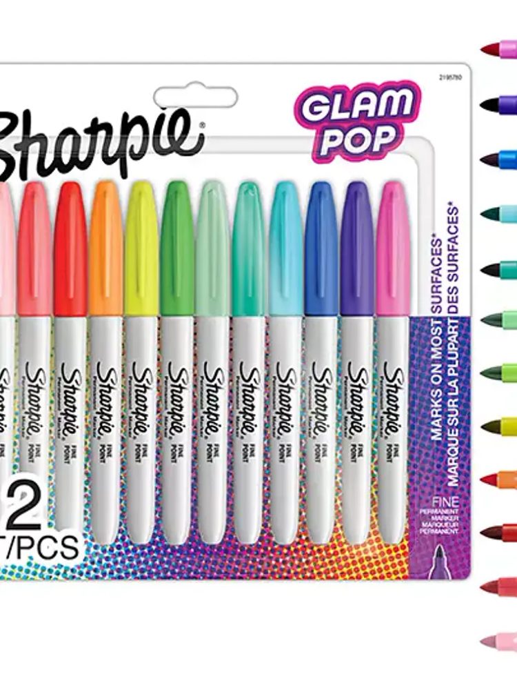 Marcador permanente Sharpie Glam Pop blí