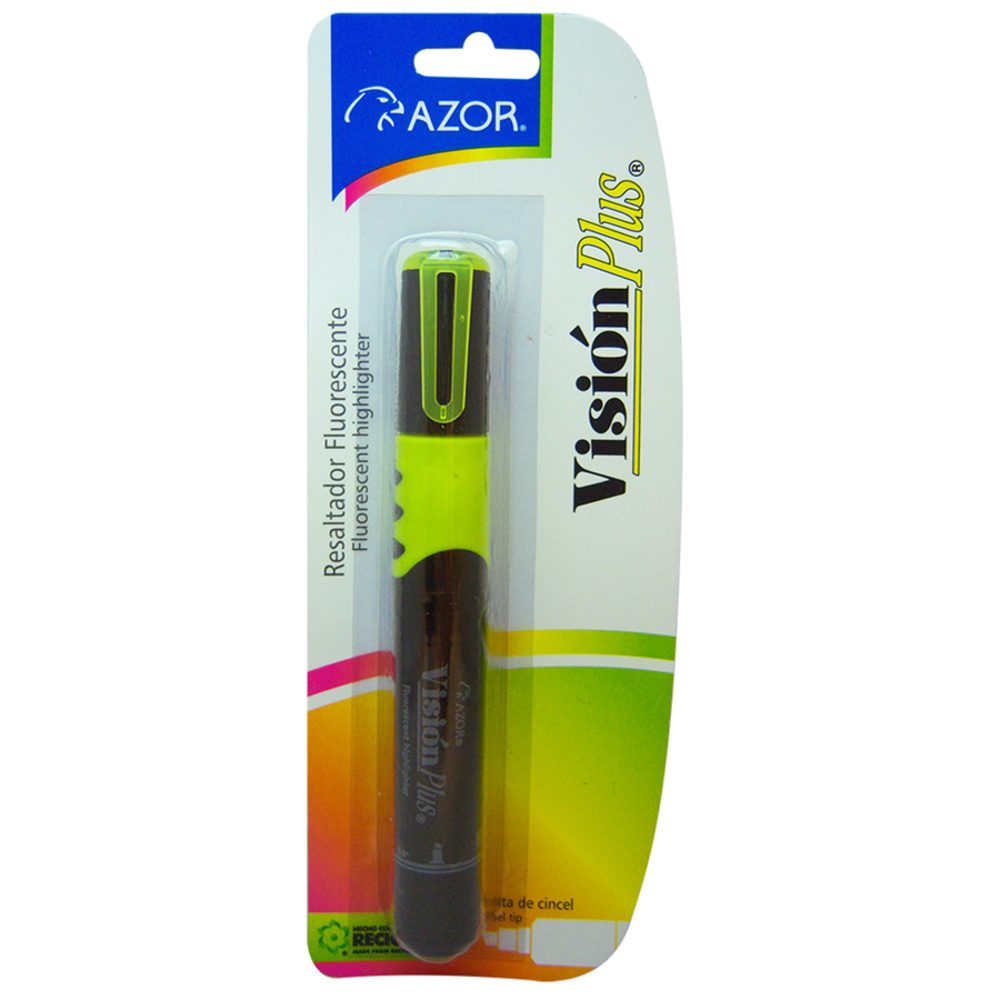 RESALTADOR DE TEXTO VISION PLUS AMARILLO