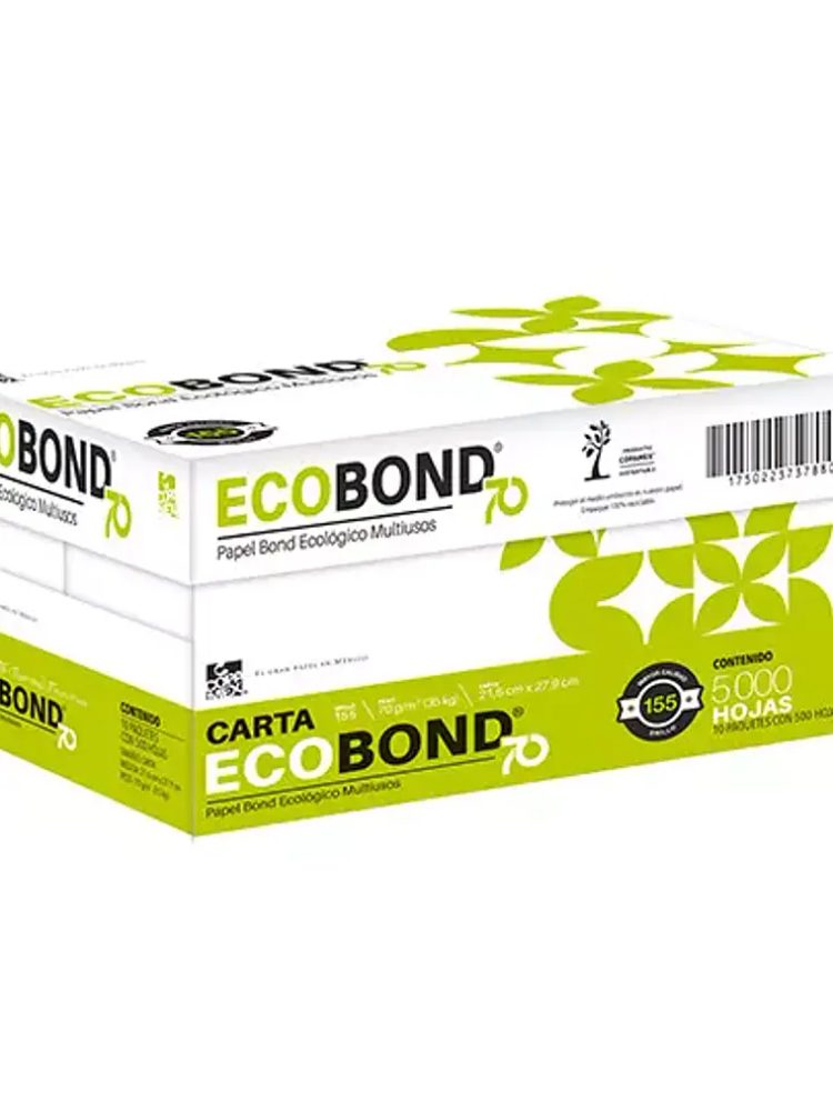 Caja de papel bond Ecológico Ecobond 70