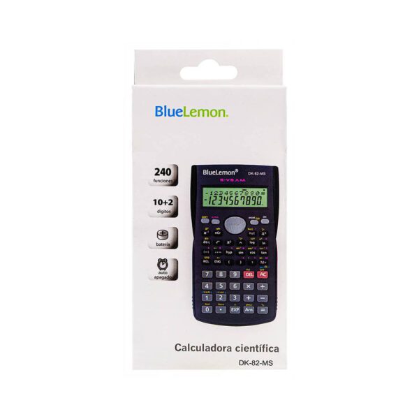 Calculadora científica BLUE LEMON