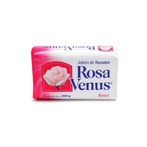 Jabon de tocador, rosa Venus de 200 gr.