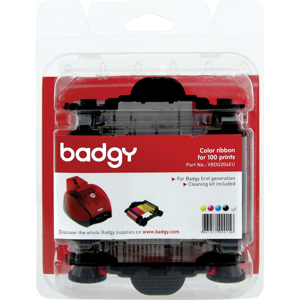 Ribbon Color YMCKO BADGY